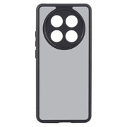 For OPPO A2 Pro Fine Pore Matte Black TPU + PC Phone Case
