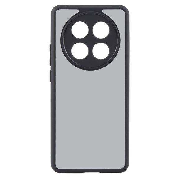 For OPPO A2 Pro Fine Pore Matte Black TPU + PC Phone Case