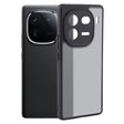 For vivo iQOO 12 Pro Fine Pore Matte Black TPU + PC Phone Case - iQOO 12 Pro Cases by PMC TechLife | Online Shopping South Africa | PMC TechLife | Buy Now Pay Later Mobicred