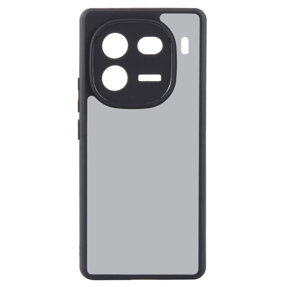 For vivo iQOO 12 Pro Fine Pore Matte Black TPU + PC Phone Case