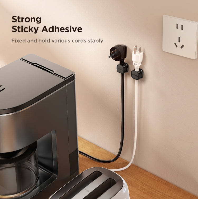 JOYROOM JR-ZS368 Magnetic Data Cable Organizing Bracket(Black)