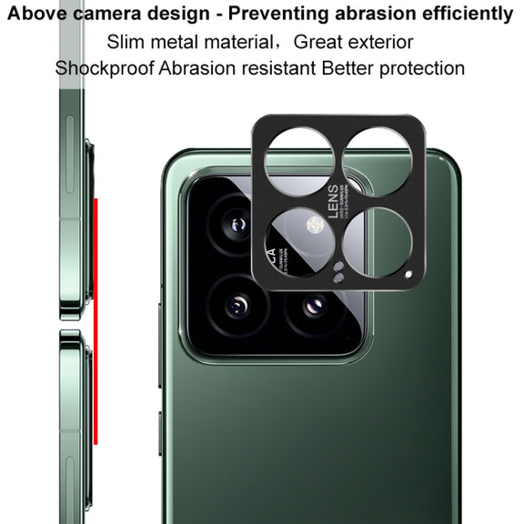 For Xiaomi 14 5G IMAK Metal Camera Lens Protector Cover