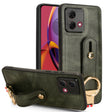 For Motorola Moto G84 5G Wristband Leather Back Phone Case(Green) - free shipping - PMC TechLife - Order now!