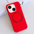 For iPhone 13 MagSafe Magnetic Liquid Silicone Phone Case(Red) - iPhone 13 Cases by PMC TechLife | Online Shopping South Africa | PMC TechLife