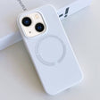 For iPhone 14 Plus MagSafe Magnetic Liquid Silicone Phone Case(White) - iPhone 14 Plus Cases by PMC TechLife | Online Shopping South Africa | PMC TechLife
