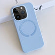 For iPhone 14 Pro MagSafe Magnetic Liquid Silicone Phone Case(Light Blue) - iPhone 14 Pro Cases by PMC TechLife | Online Shopping South Africa | PMC TechLife