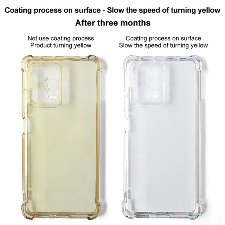 For Meizu 21 5G imak Shockproof Airbag TPU Phone Case(Transparent)