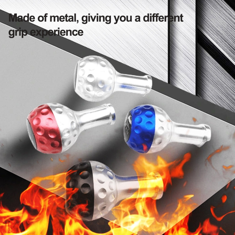 Car Modified Metal Gear Stick Shift Knob Universal Gear Head(Blue)