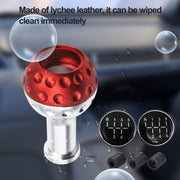 Car Modified Metal Gear Stick Shift Knob Universal Gear Head(Silver)