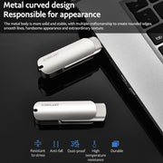 Teclast Leishen Plus Series USB3.0 Twister Flash Drive, Memory:64GB(Silver)