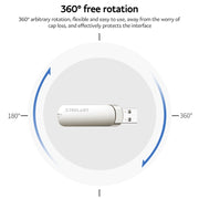 Teclast Leishen Plus Series USB3.0 Twister Flash Drive, Memory:64GB(Silver)