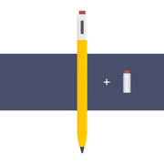 For Xiaomi Inspiration Stylus 1st LOVE MEI Retro Style Silicone Protective Pen Case(Yellow)