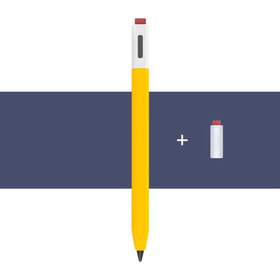 For Xiaomi Inspiration Stylus 1st LOVE MEI Retro Style Silicone Protective Pen Case(Yellow)