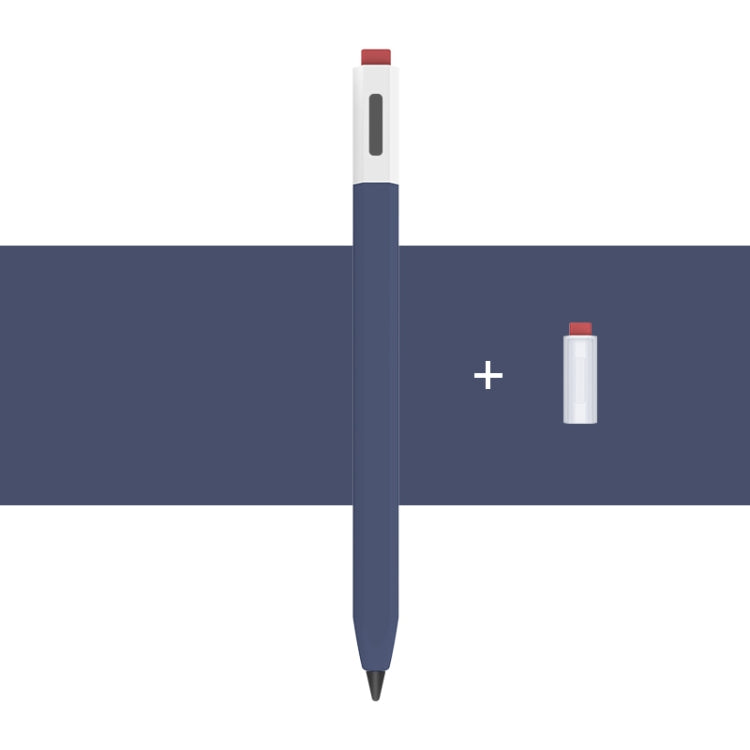 For Xiaomi Inspiration Stylus 1st LOVE MEI Retro Style Silicone Protective Pen Case(Dark Blue)