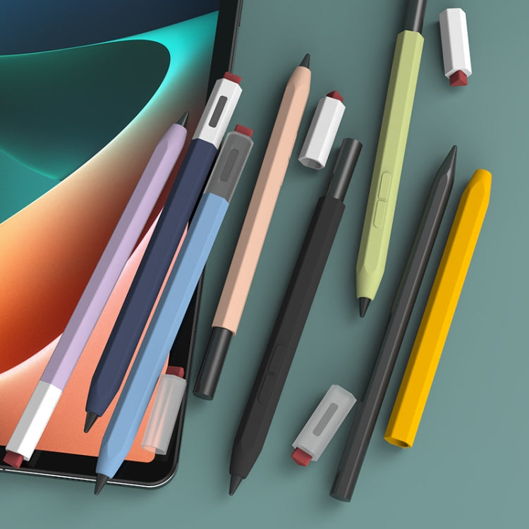 For Xiaomi Inspiration Stylus 1st LOVE MEI Retro Style Silicone Protective Pen Case(Dark Blue)