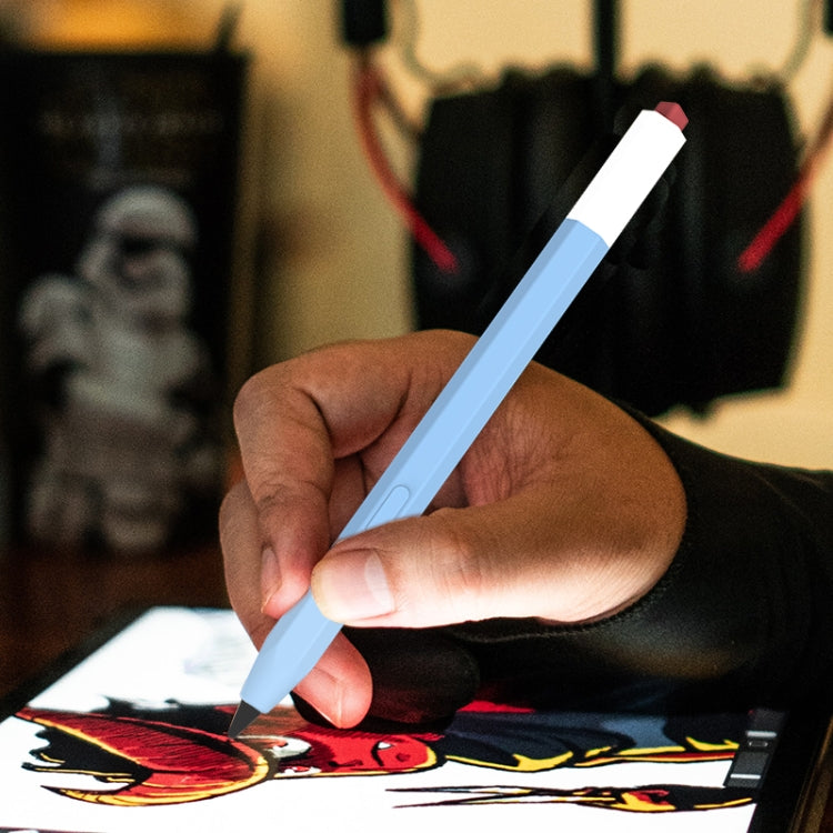 For Xiaomi Inspiration Stylus 1st LOVE MEI Retro Style Silicone Protective Pen Case(Black)