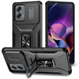 For Motorola Moto G Stylus 2024 Sliding Camshield Holder Phone Case(Black) - Motorola Cases by PMC Jewellery | Online Shopping South Africa | PMC Jewellery | Buy Now Pay Later Mobicred