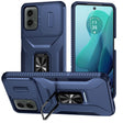 For Motorola Moto G 5G 2024 Sliding Camshield Holder Phone Case(Blue) - free shipping - PMC Jewellery - Order now!