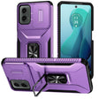 For Motorola Moto G 5G 2024 Sliding Camshield Holder Phone Case(Purple) - Motorola Cases by PMC Jewellery | Online Shopping South Africa | PMC Jewellery | Buy Now Pay Later Mobicred
