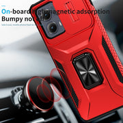 For Motorola Edge 5G 2024 Sliding Camshield Holder Phone Case(Red)