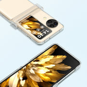 For OPPO Find N3 Flip TPU+PC Transparent Phone Case