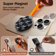 JOYROOM JR-ZS393 Suction Cup Magnetic Phone Holder(Black Orange)