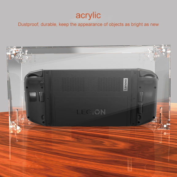 For Lenovo Legion Go  Game Console Acrylic Dust Cover(Transparent)