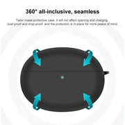 For Redmi Buds 5 Pro Silicone Earphone Protective Case(Sky Blue)