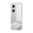 For OPPO A1 Pro Transparent Plating Fine Hole Phone Case(Transparent) - OPPO Cases by PMC TechLife | Online Shopping South Africa | PMC TechLife | Buy Now Pay Later Mobicred