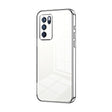 For OPPO Reno6 Pro Indian  Transparent Plating Fine Hole Phone Case(Silver) - OPPO Cases by PMC TechLife | Online Shopping South Africa | PMC TechLife | Buy Now Pay Later Mobicred