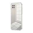 For OPPO A72 5G / A73 5G Transparent Plating Fine Hole Phone Case(Transparent) - OPPO Cases by PMC TechLife | Online Shopping South Africa | PMC TechLife | Buy Now Pay Later Mobicred