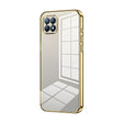 For OPPO Reno4 SE Transparent Plating Fine Hole Phone Case(Gold) - free shipping - PMC TechLife - Order now!