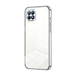 For OPPO Reno4 SE Transparent Plating Fine Hole Phone Case(Silver) - free shipping - PMC TechLife - Order now!