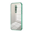 For OPPO Reno2 Z / Reno2 F Transparent Plating Fine Hole Phone Case(Green) - OPPO Cases by PMC TechLife | Online Shopping South Africa | PMC TechLife | Buy Now Pay Later Mobicred