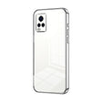 For vivo S7 / V20 Pro Transparent Plating Fine Hole Phone Case(Silver) - vivo Cases by PMC TechLife | Online Shopping South Africa | PMC TechLife | Buy Now Pay Later Mobicred