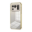 For Xiaomi Mi 11 Ultra Transparent Plating Fine Hole Phone Case(Gold) - Xiaomi Cases by PMC TechLife | Online Shopping South Africa | PMC TechLife