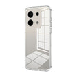 For Xiaomi Redmi Note 13 Pro 5G Transparent Plating Fine Hole Phone Case(Transparent) - Note 13 Pro Cases by PMC TechLife | Online Shopping South Africa | PMC TechLife