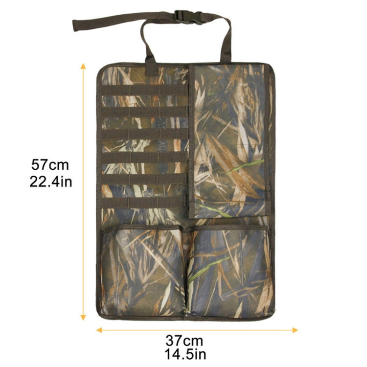 2pcs / Set Car Front Seat Back Camouflage Storage Bag Car Hanging Organiser(Camouflage)