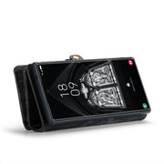 For Samsung Galaxy S24 Ultra 5G CaseMe 008 Detachable Multifunctional Leather Phone Case(Black)