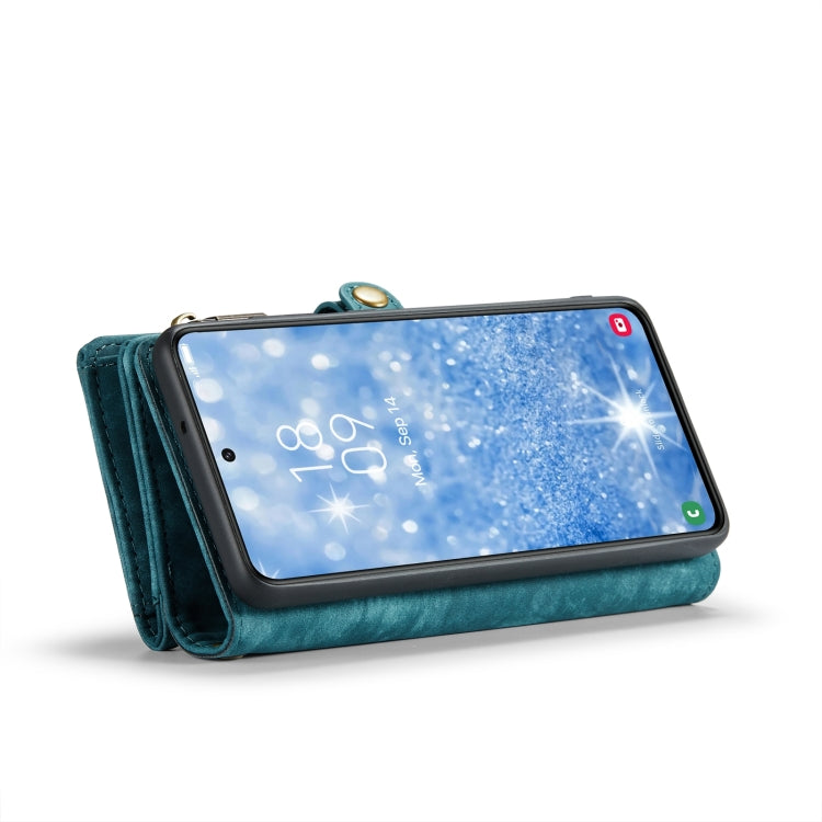 For Samsung Galaxy S24+ 5G CaseMe 008 Detachable Multifunctional Leather Phone Case(Blue)