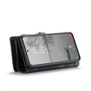 For Samsung Galaxy S24+ 5G CaseMe 008 Detachable Multifunctional Leather Phone Case(Black)
