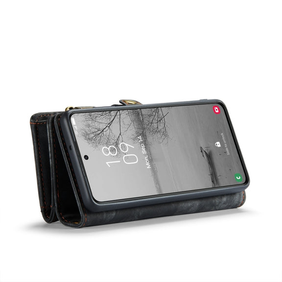 For Samsung Galaxy S24 5G CaseMe 008 Detachable Multifunctional Leather Phone Case(Black)