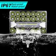 9-80V 18W 6000K 4 inch Car 36pcs LED Work Light(White Light)