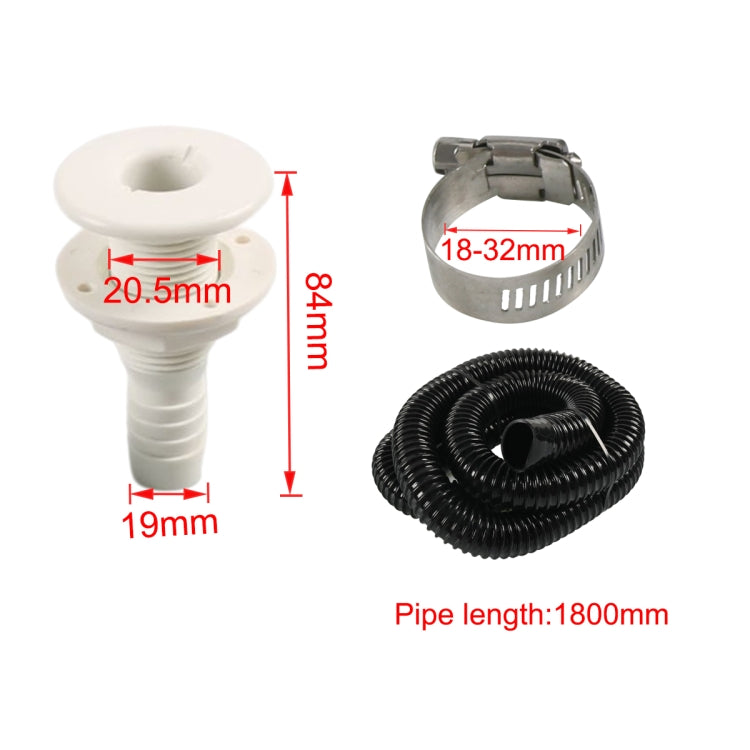 3/4 inch Bilge Pump Mounting Kit(Black)