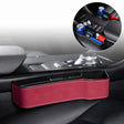 Car Multi-functional Console Box Cup Holder Seat Gap Side Storage Box, Frizzled Feather Style, Color:Red(Front Passenger Seat) - Stowing Tidying by PMC TechLife | Online Shopping South Africa | PMC TechLife | Buy Now Pay Later Mobicred