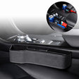 Car Multi-functional Console Box Cup Holder Seat Gap Side Storage Box, Frizzled Feather Style, Color:Grey(Main Driver Seat) - Stowing Tidying by PMC TechLife | Online Shopping South Africa | PMC TechLife | Buy Now Pay Later Mobicred