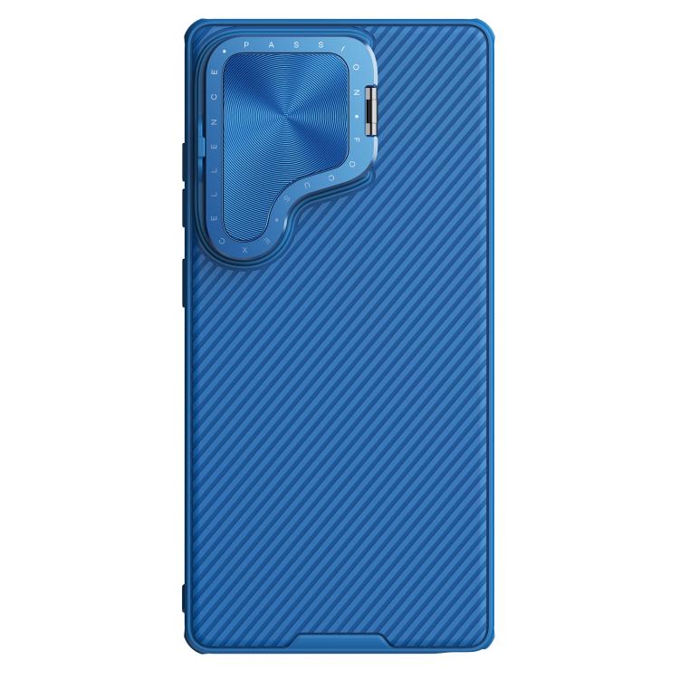 For Samsung Galaxy S25 Ultra 5G NILLKIN CamShield Prop PC Phone Case(Blue)
