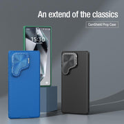 For Samsung Galaxy S25 Ultra 5G NILLKIN CamShield Prop PC Phone Case(Blue)