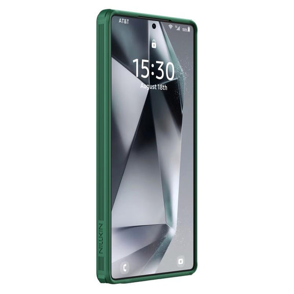 For Samsung Galaxy S25 Ultra 5G NILLKIN CamShield Prop PC Phone Case(Green)