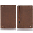 For Samsung Galaxy Tab S9 FE Retro Book Leather Tablet Case(Dark Brown) - Galaxy Tab S9 FE by PMC Jewellery | Online Shopping South Africa | PMC Jewellery | Buy Now Pay Later Mobicred